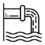 water and waste water icon
